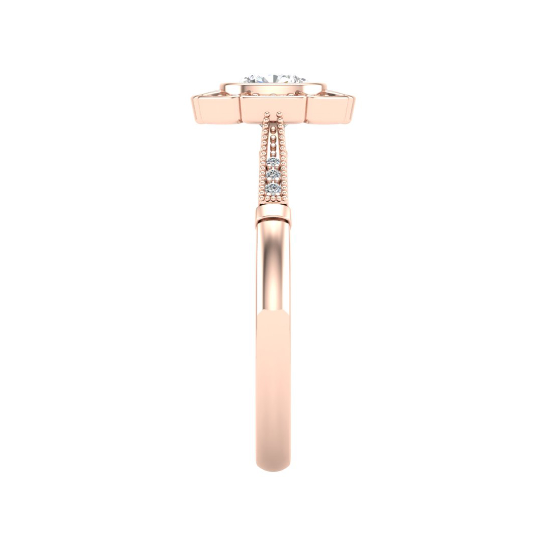 Kaylani Halo Engagement Ring